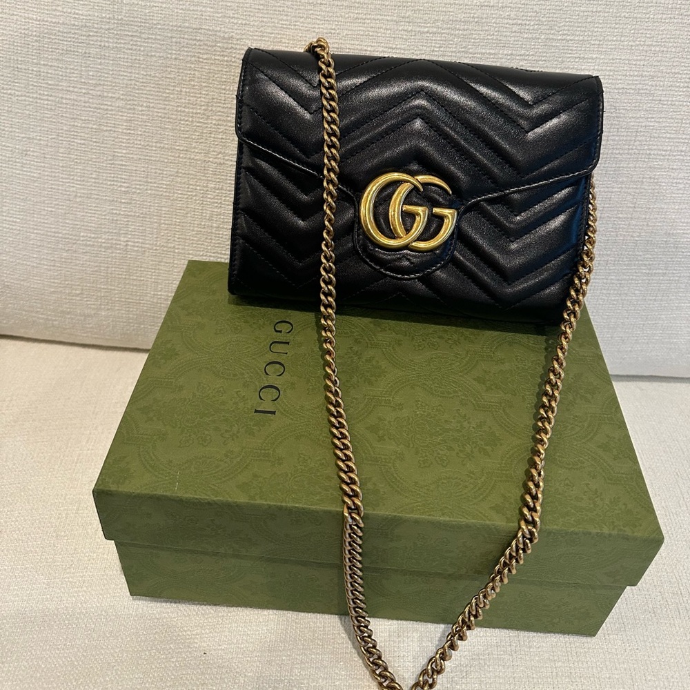 Gucci GG Marmont bag Black